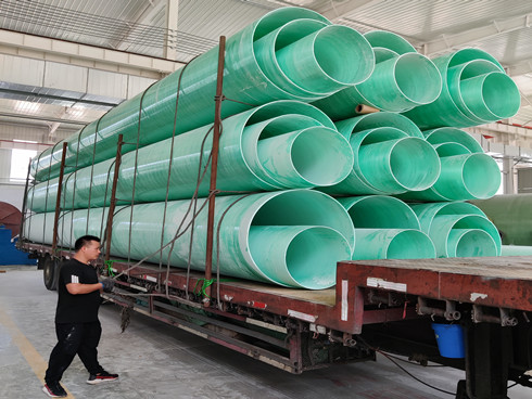 玻璃鋼通風管道發往銀川